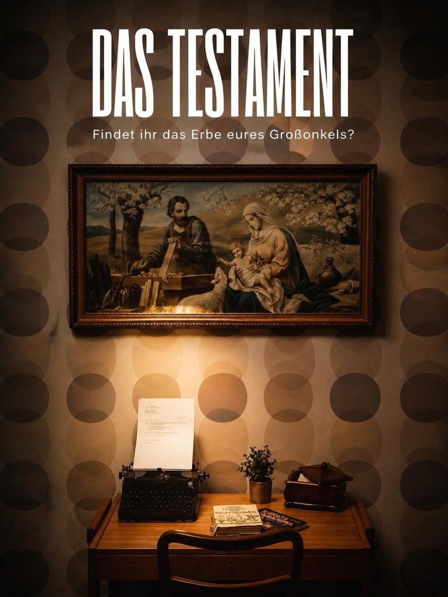 Cover des Escape Rooms Das Testament